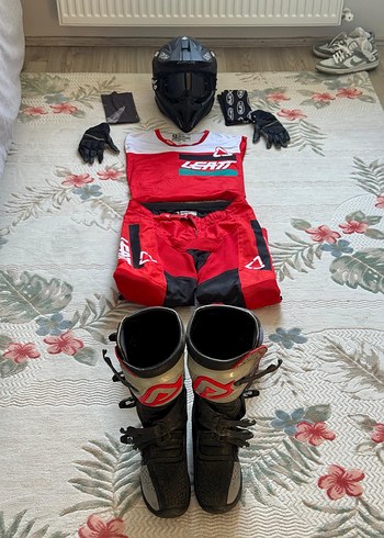 Kırmızı Erkek Endro Cros Of-Road takım - Görsel 2