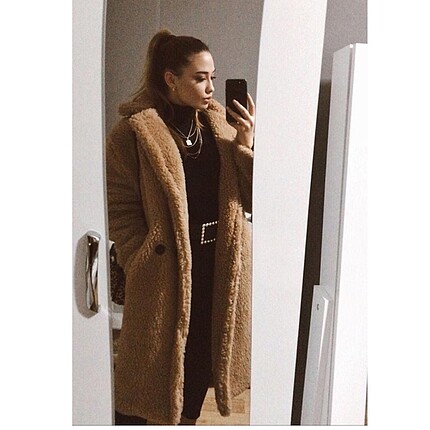 BEJ UZUN PELUŞ (MAYmoda)