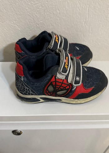 Erkek Çocuk Kırmızı Spider-Man Spor Ayakkabı - Görsel 2