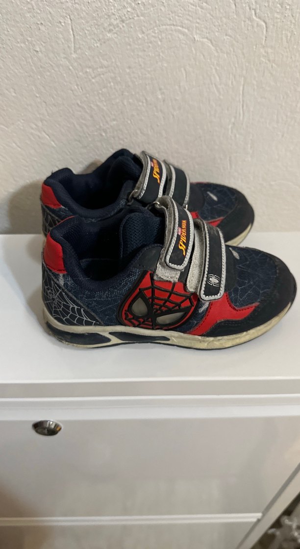 Erkek Çocuk Kırmızı Spider-Man Spor Ayakkabı - Görsel 2