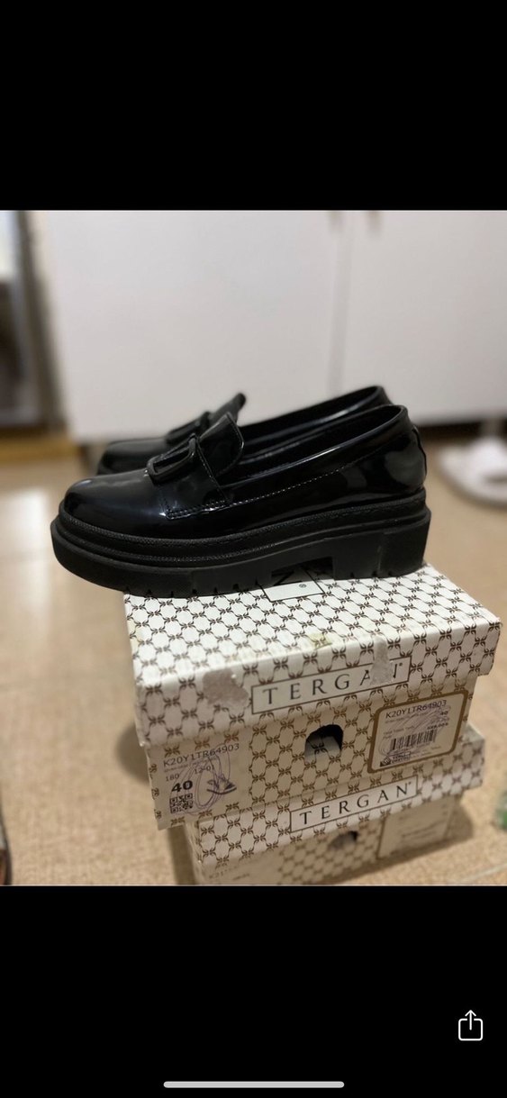 Siyah Tokalı Erkek Çocuk Loafer Ayakkabı - Görsel 4