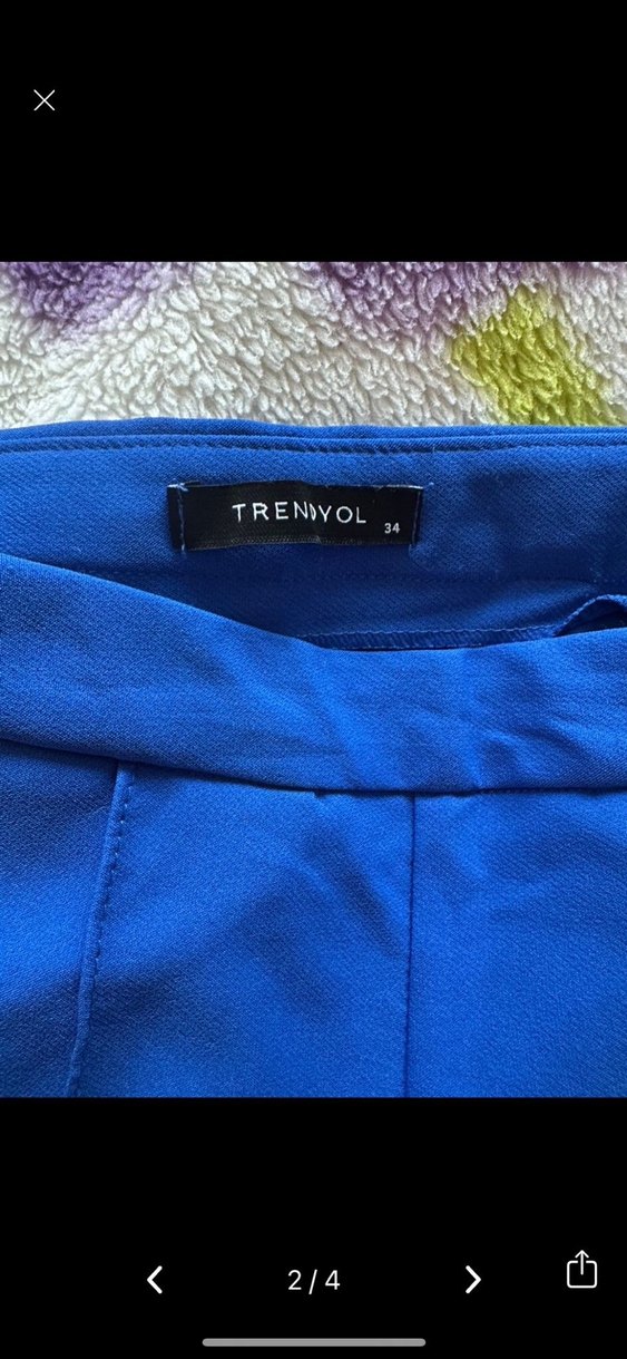 Mavi Regular Fit Kadın Kumaş Pantolon - Görsel 2