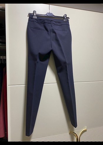 Kadın Lacivert Kumaş Pantolon - Görsel 3