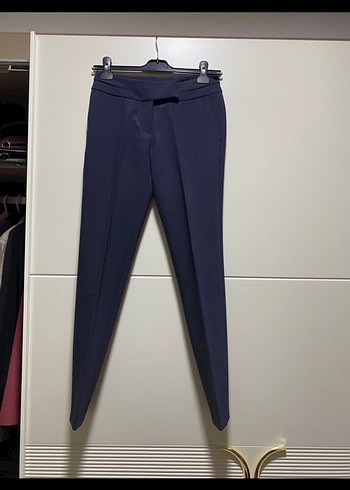 Kadın Lacivert Kumaş Pantolon - Görsel 2