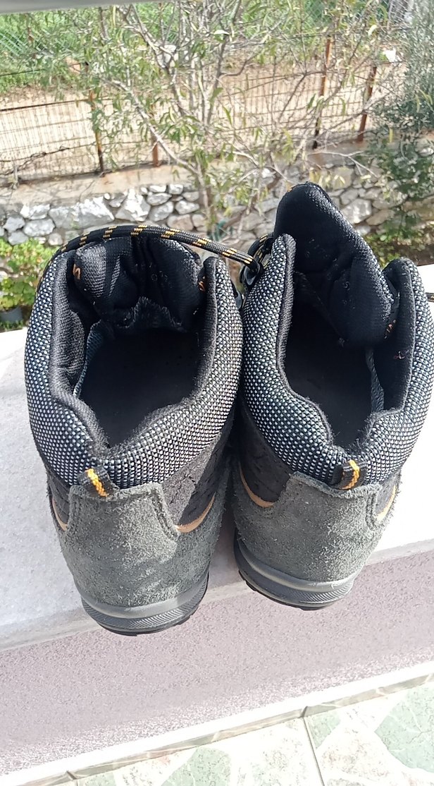 Gri Sokak Stili Erkek Ayakkabı Bağcıkları - Görsel 2