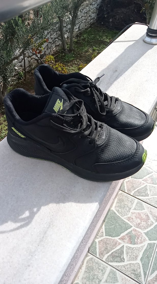 Siyah Gri Kadın Dolgu Topuk Spor Ayakkabı - Görsel 2