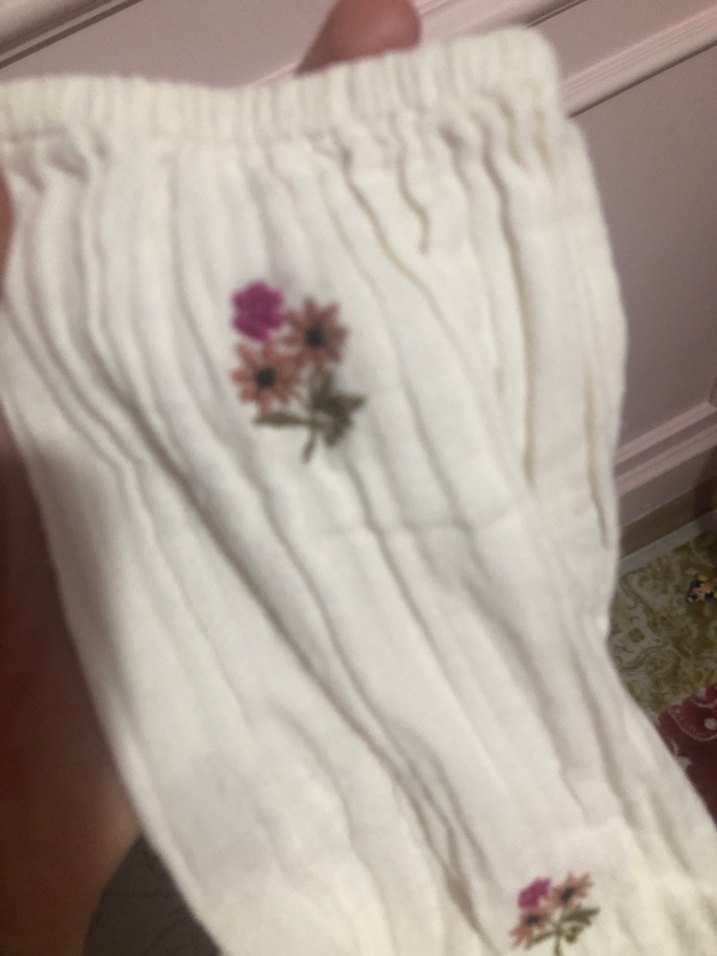 Kız çocuk dantelli gömlek - Görsel 5