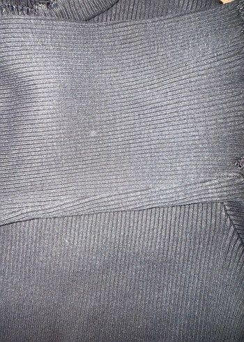 Kız Çocuk Siyah Uzun Kollu Basic Bluz - Görsel 3