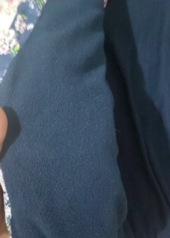 Kız Çocuk Kapüşonlu Çiçekli Fermuarlı Yelek 10-11 yaş - Görsel 4