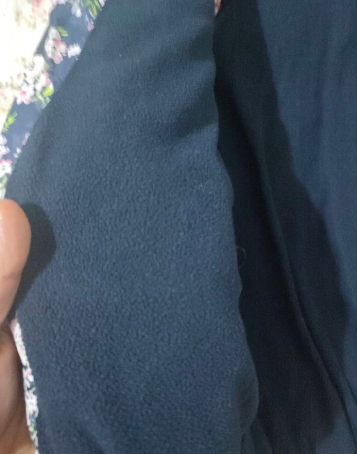 Kız Çocuk Kapüşonlu Çiçekli Fermuarlı Yelek 10-11 yaş - Görsel 4