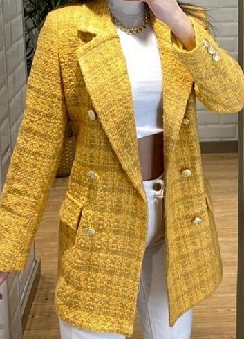 S beden yeni blazer