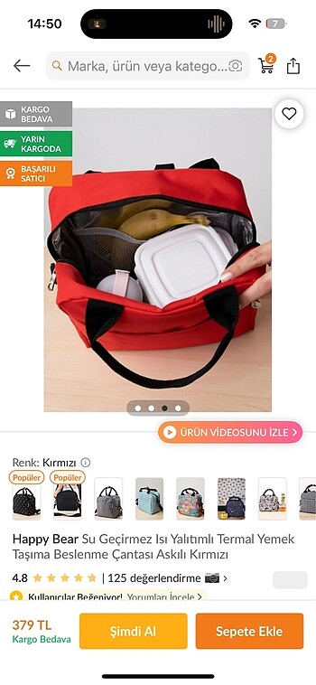 Happy bear  çanta - Görsel 2