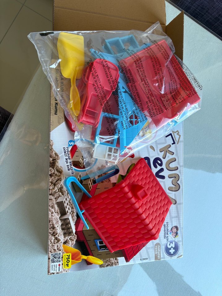 Renkli Kum Ev Eğitici Oyuncak - Görsel 2