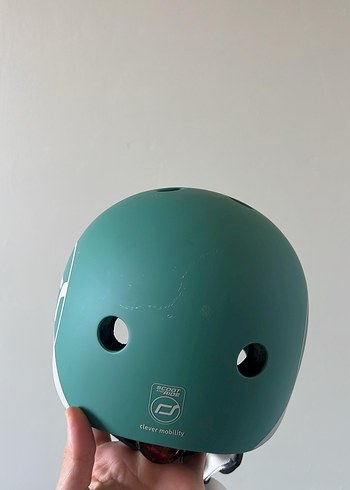 Yeşil Biker Motosiklet Kaskı  scoot and ride - Görsel 3