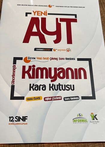 Kimyanın Kara Kutusu 12. Sınıf Soru Bankası