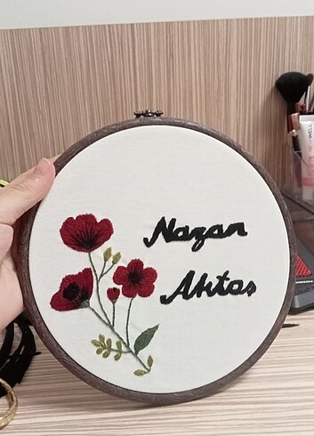 İsme özel kasnak pano