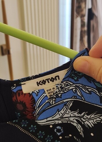 36 Beden Koton elbise 