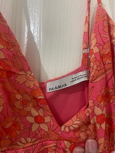 Pull and Bear Pull bear yazlık elbise