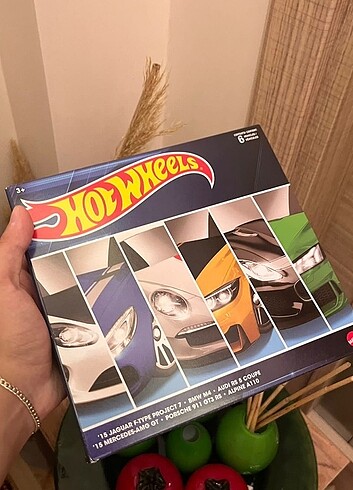 Hot wheels Avrupa araba kültürü 6 lı set 