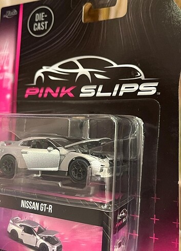 Hot Wheels Pink Slıps Nıssan GTR Metal