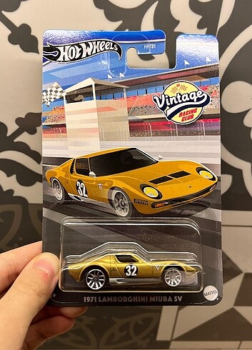 Hot wheels Vintage 1971 Lamborghini Mıura Sv