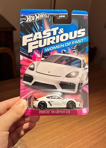 Hot wheels Fast furious Porsche 718 Cayman GT4 
