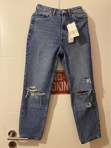 Zara classıc mom fıt jean