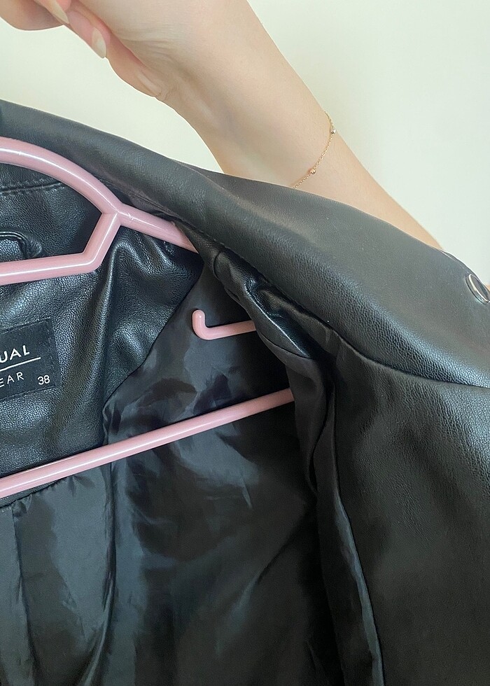 Deri ceket - Görsel 4