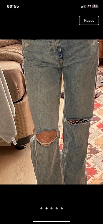 Zara Boyfriend pantolon