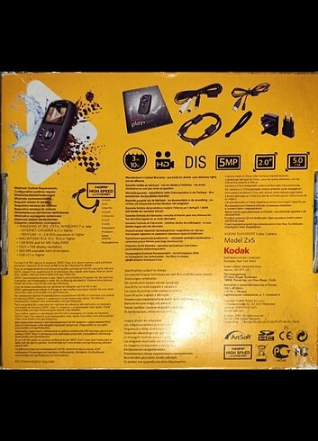 Kodak playsport su alti kamerasi