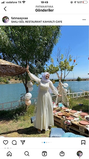 Beyaz elbise