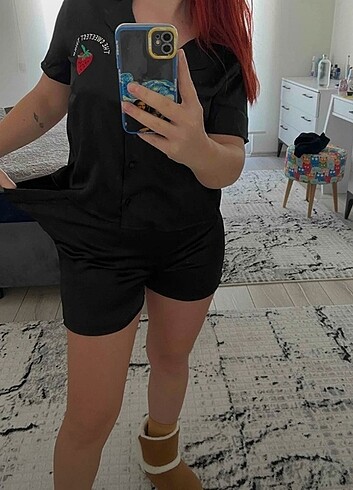 Diğer Saten pijama takımı