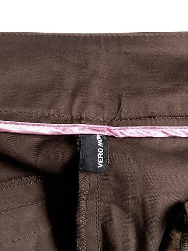 38 Beden kahverengi Renk Vero Moda Kumaş Pantolon %70 İndirimli.
