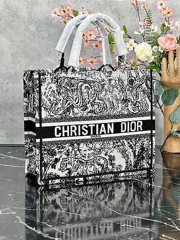 Beden Dior dokuma plaj ve günlük çantası