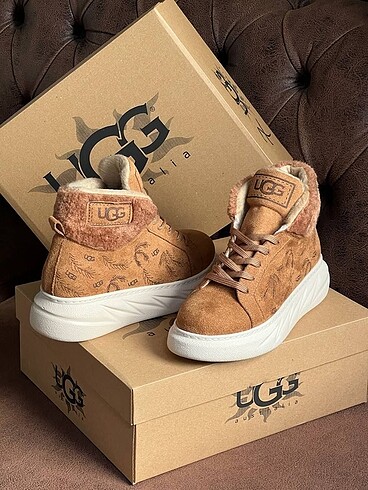38 Beden beyaz Renk Ugg Bot krem
