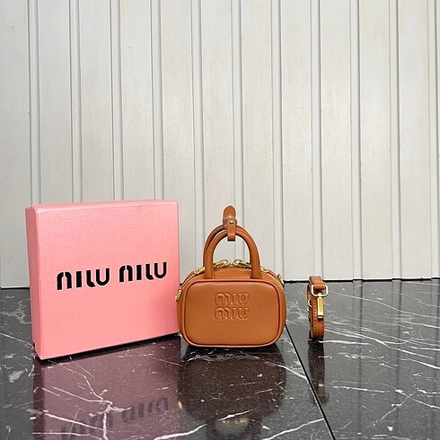 Miu Miu Miu Miu Arcadie Nano Bag İthal Ürün 11x8 cm