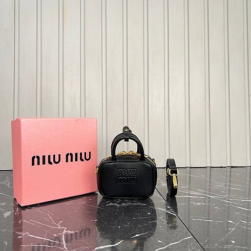  Beden sarı Renk Miu Miu Arcadie Nano Bag İthal Ürün 11x8 cm