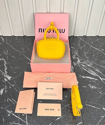 Miu Miu Arcadie Nano Bag İthal Ürün 11x8 cm