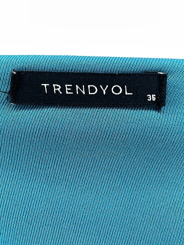 36 Beden yeşil Renk Trendyol & Milla Kısa Elbise %70 İndirimli.