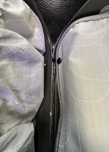 Mavi Samsonite Seyahat makyaj çantası - Görsel 4