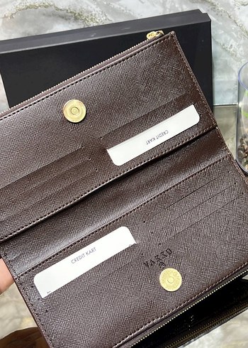 Vakko Deri Fermuarlı Kadın Cüzdanı - Görsel 3