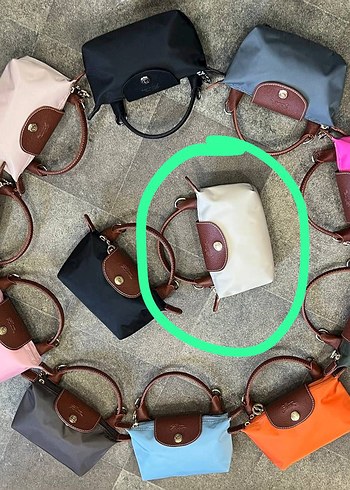 Longchamp Kadın Gri El Çantası