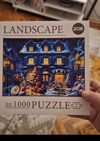 Zoe 1000 Parça Kış Manzarası Puzzle