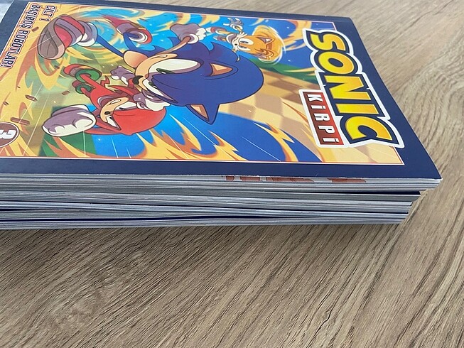  Beden Sonic orjinal kitap