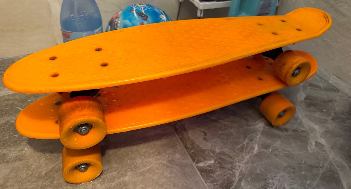 Renkli Sarı Çocuk Kaykay - Görsel 3