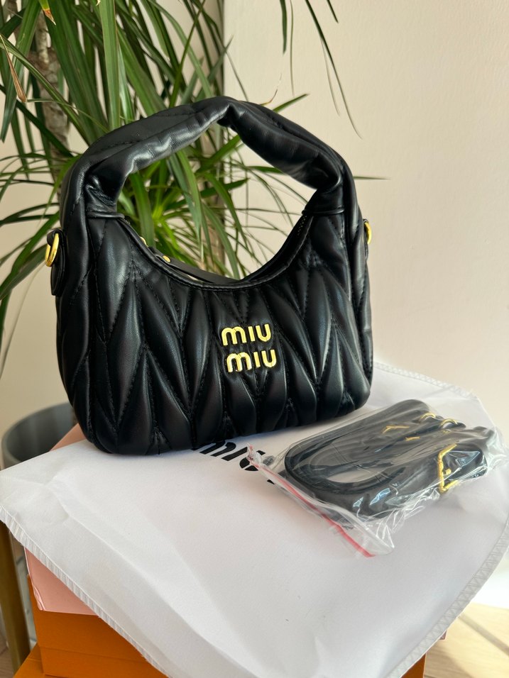 Miu Miu Siyah mini Kadın Çanta - Görsel 2