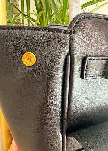 Siyah  Kemerli Kadın Çanta - Görsel 7