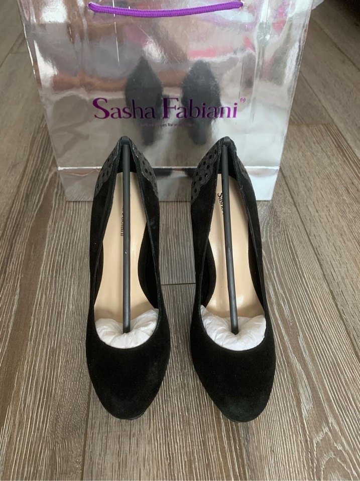 Sasha Fabiani gerçek deri Topuklu ayakkabı - Görsel 2