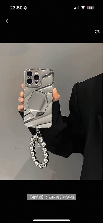 15 pro iPhone aynalı kılıf