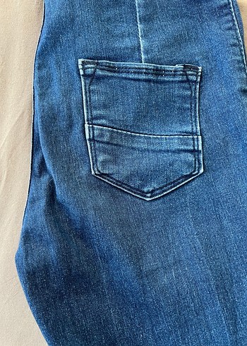 Kadın Mavi Normal Boy Slim Denim Pantolon - Görsel 3
